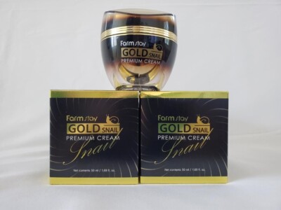 Farmstay Gold Snail Premium Cream, 50ml / 1.69fl.oz