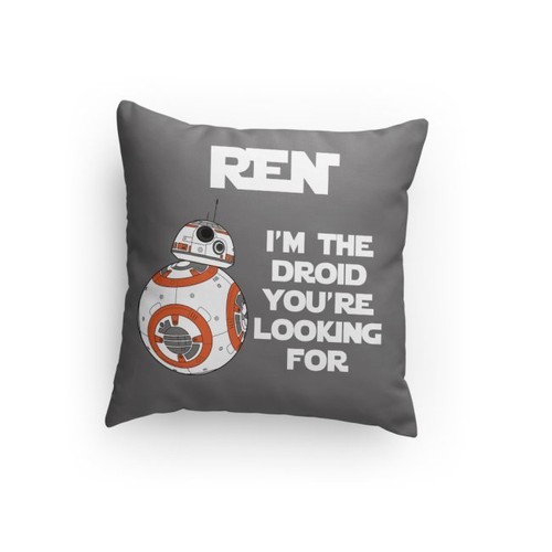 bb8 throw pillow