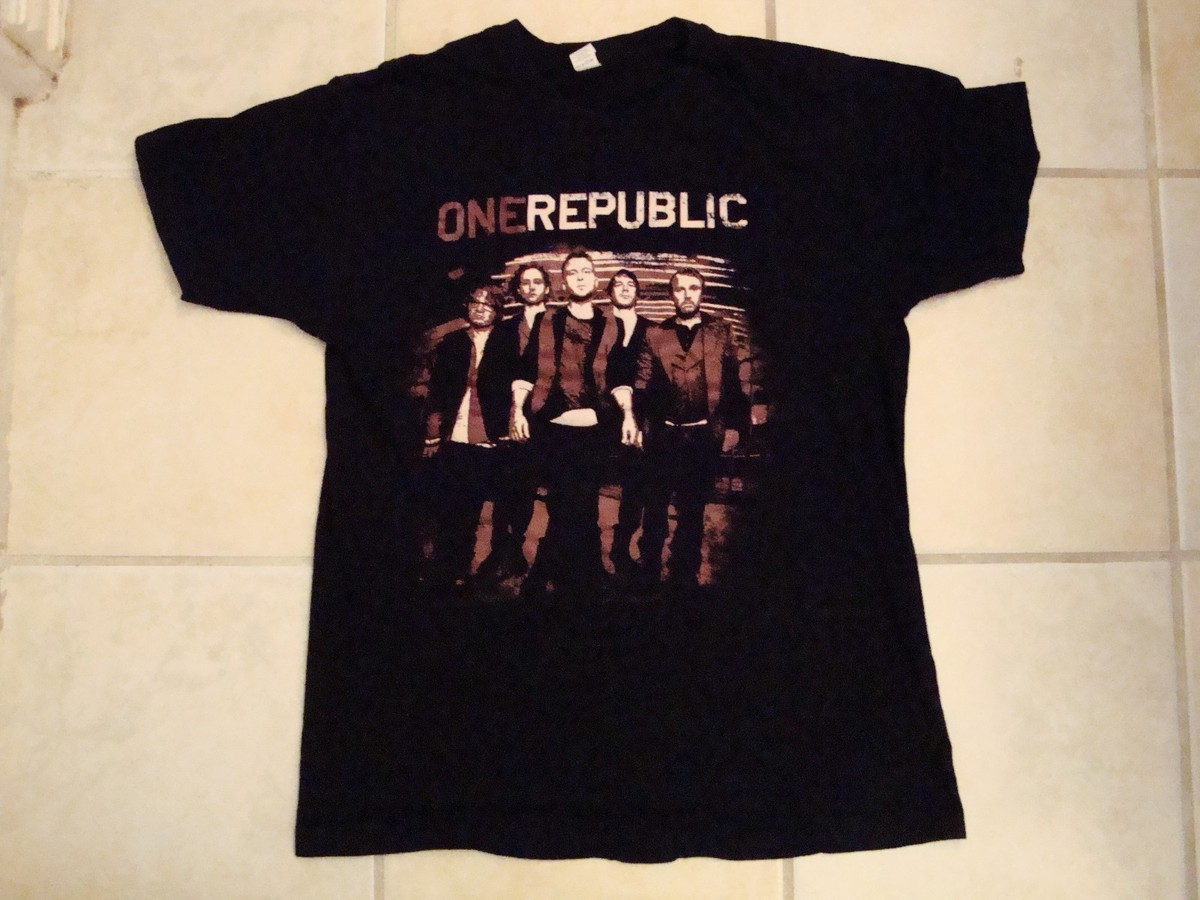 One Republic ワンリパブリック ツアー Tシャツ Mサイズ ツアーT OneRepublic One Republic Fall Concert Tour 2010 Rock Soft