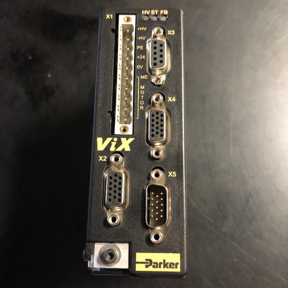 Controlador de accionamiento de servomotor compacto Parker VIX500CH 500VA RS232 Foto 3 de 4