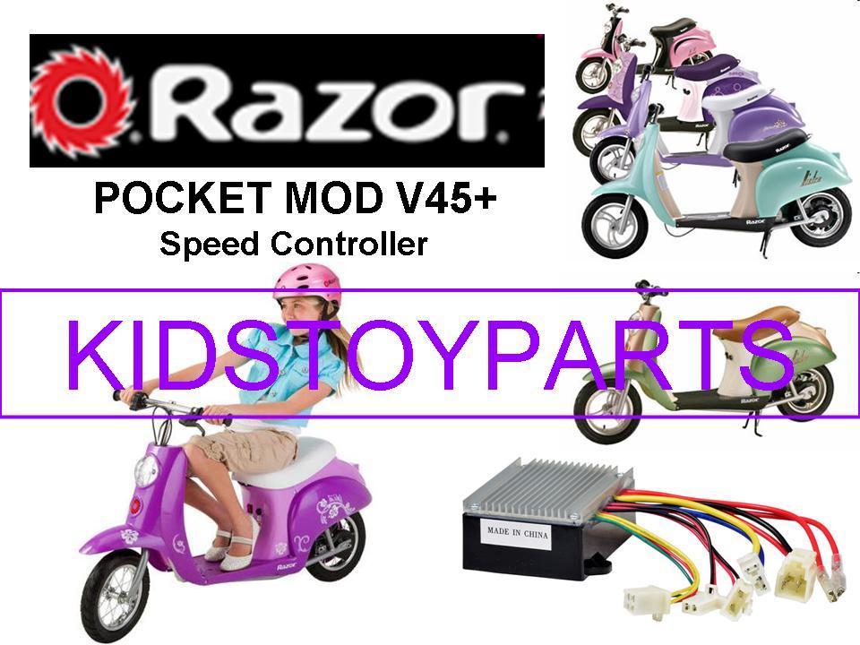 NEW! Razor POCKET MOD SCOOTER V45+ ESC (ELECTRONIC SPEED CONTROLLER)