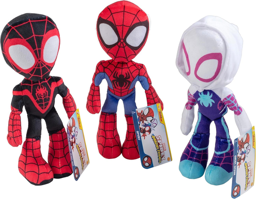Marvel Spidey and His Amazing Friends 8" Gwen Stacy Ghost Spider Plush - Spider- - Picture 9 of 16