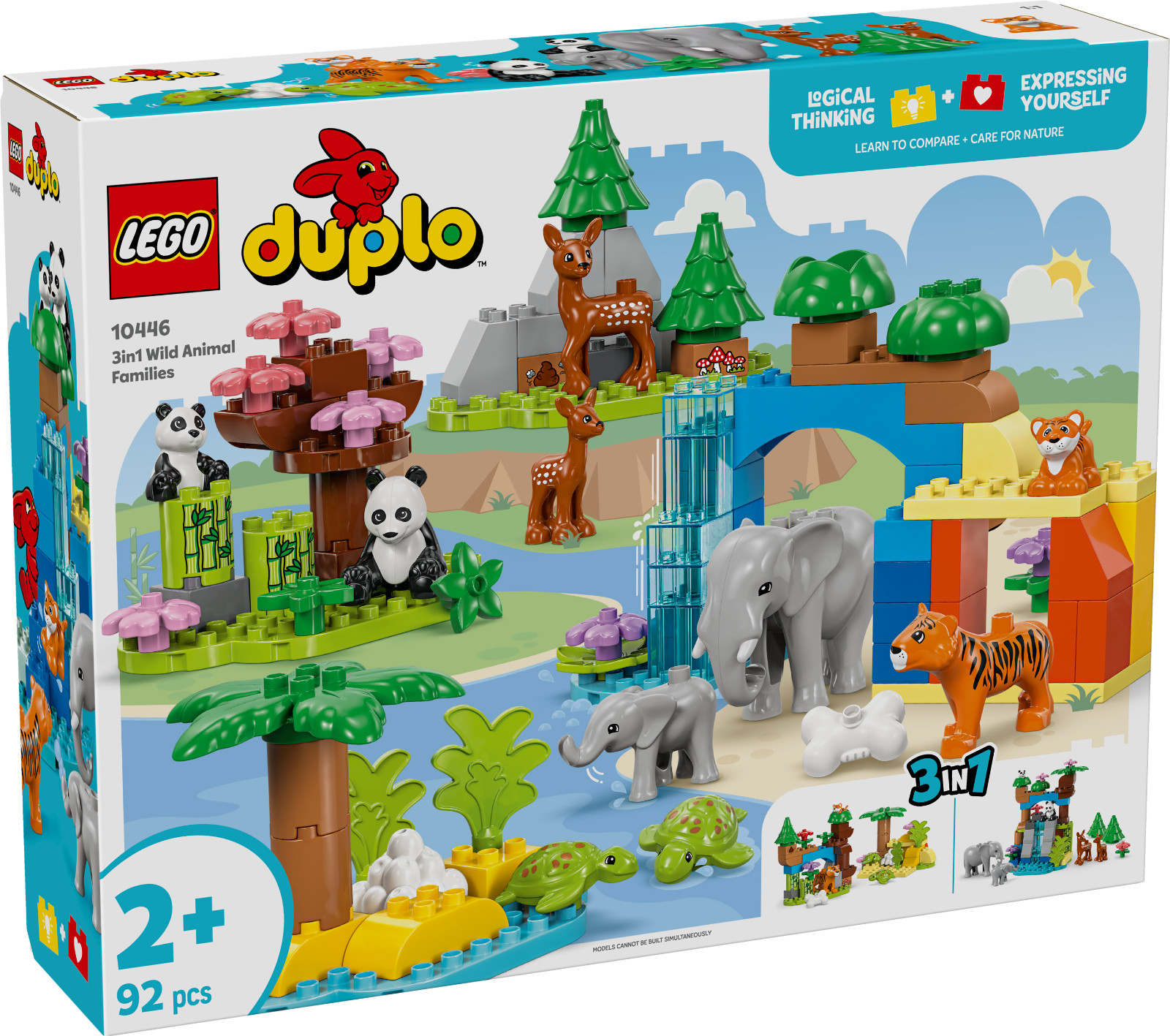 Игровой набор LEGO DUPLO Town 3 в 1 Дикий город 10446 N01/25 