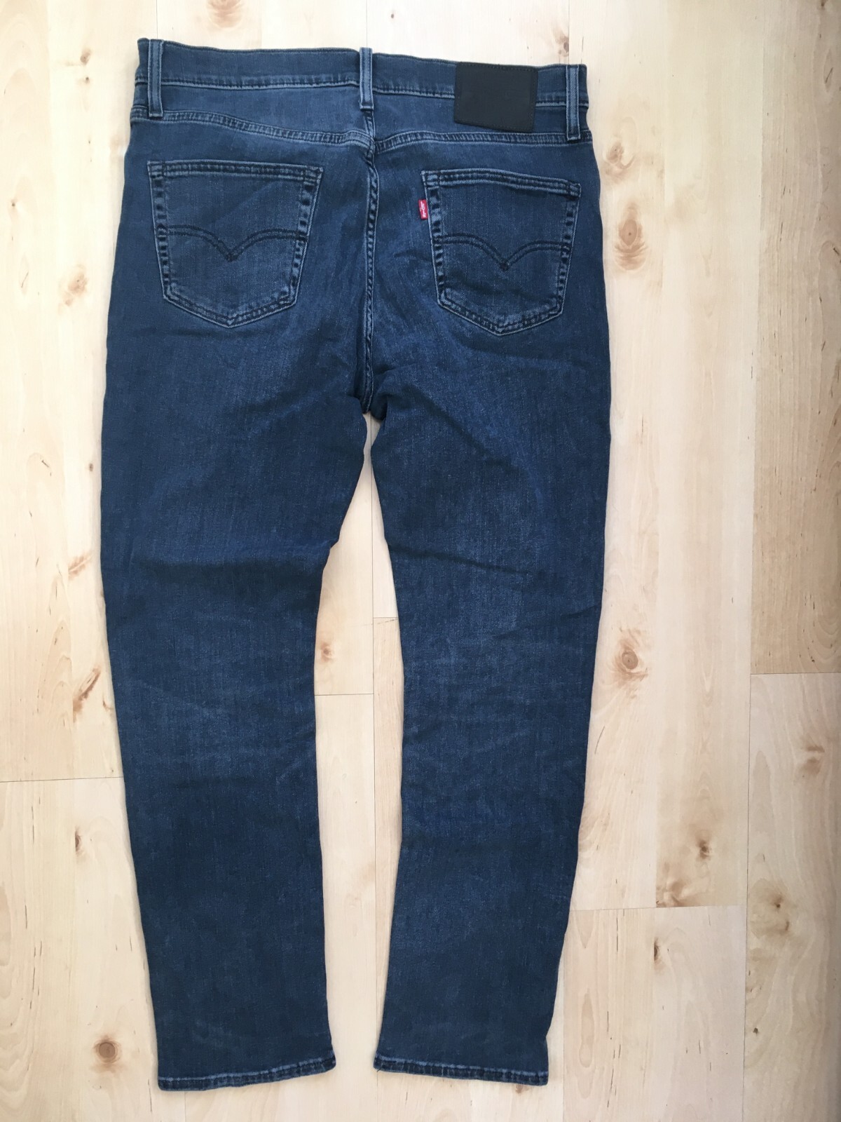 LEVI'S 511 MENS W34 L30 BLUE SLIM FIT ZIP FLY DENIM JEANS eBay