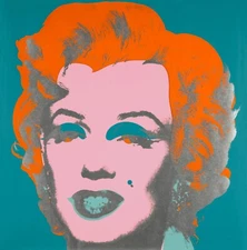 ANDY WARHOL Pop Art Poster or Rolled Canvas Print "Marilyn" Marilyn Monroe #29
