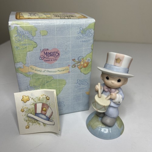 Precious Moments You Can’t Beat The Red, White And Blue Figurine W/ Original Box