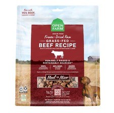 Grass Fed Beef Freeze Dried Dog Food 13.5 Ounce Quality Protein Nutrition