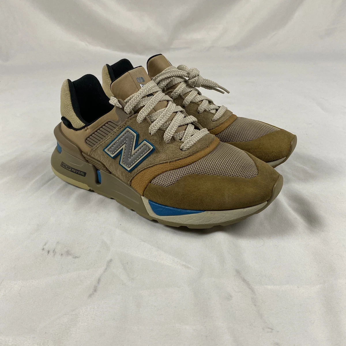 Kith x Nonnative x New Balance 997S Sand Dune Cobalt Blue Size 9.5 No Box