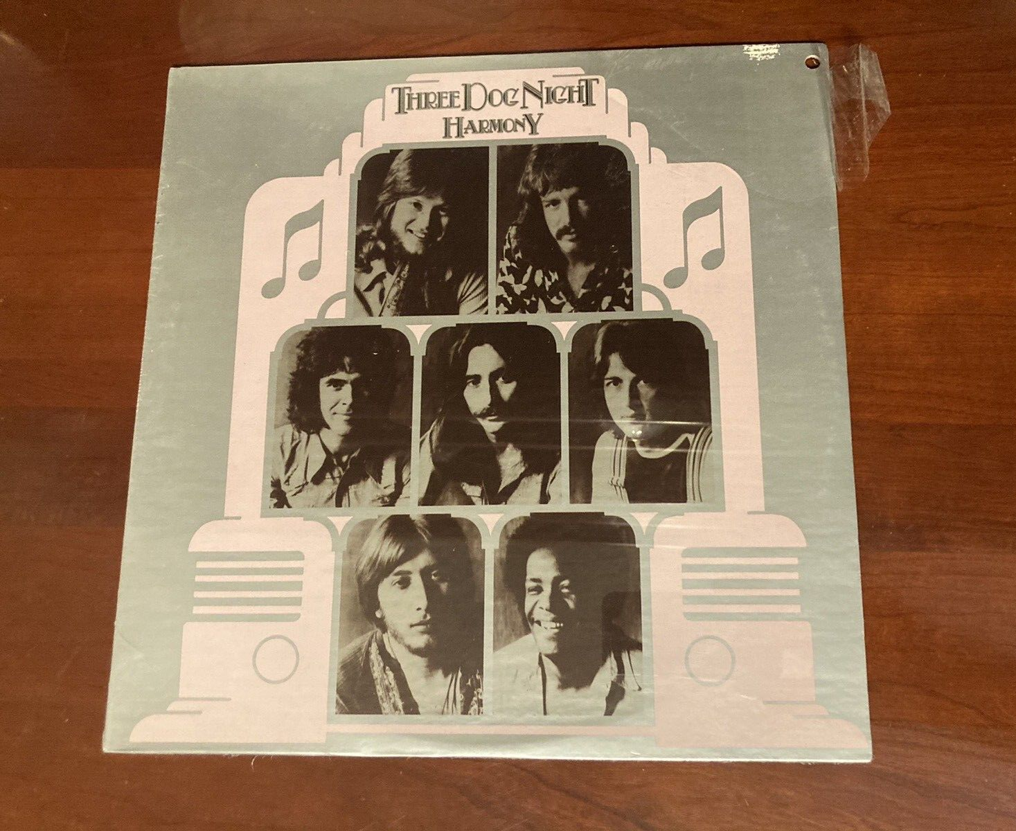 Three Dog Night Harmony 1971 Dunhill Rock LP  1st Pressing Unopened Shrink