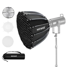 NEEWER 21.7'' Parabolic Softbox Bowens Mount,Quick Release with Diffusers