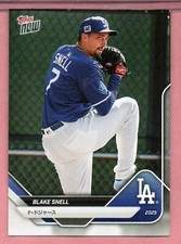 Blake Snell 2025 Topps NOW Road To Opening Day Dodgers #280 Japan Edition