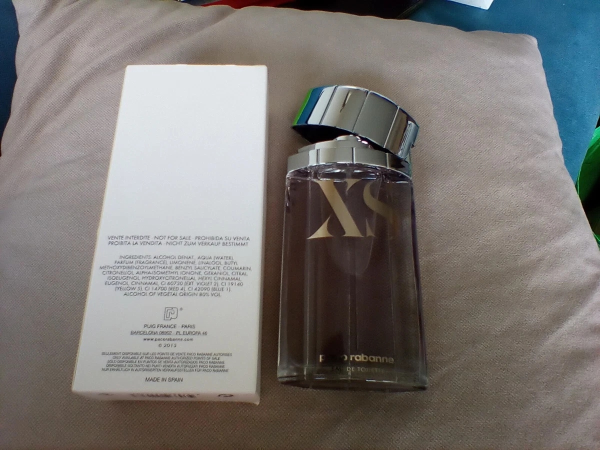 Paco Rabanne XS Pour Homme For Men 100ml EDT Vintage New rare