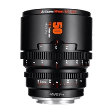 7Artisans Hope Prime 50mm T2.1 Cinema lens for Sony E mount camera =Black=