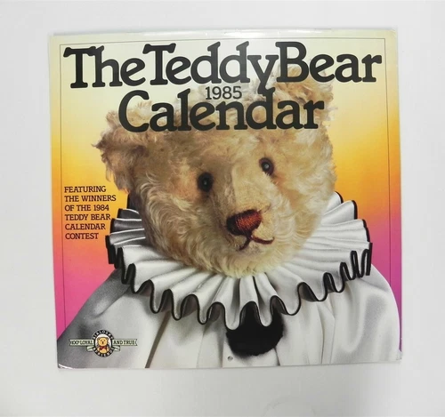 THE TEDDY BEAR CALENDAR | 1985 (NO MARKS ON CALENDAR) *VERY GOOD CONDITION* 