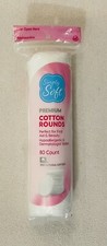 6 PACKS OF 80 COUNT EACH COTTON ROUNDS SIMPLY SOFT