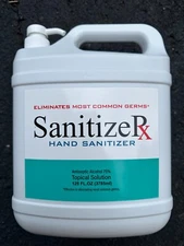 Sanitizer PX 1 Gallon Liquid Hand Sanitizer 1 gal with pump cap NEW