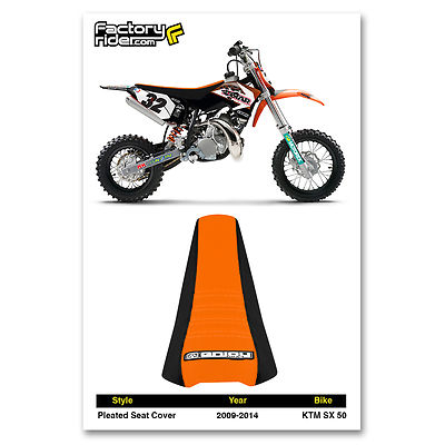 2009-2015 KTM SX 50 SEAT COVER BLACK 