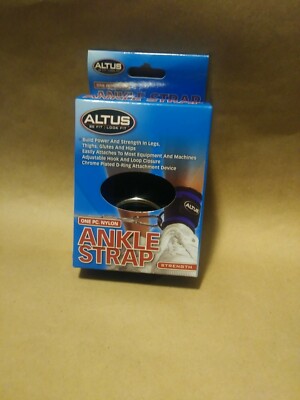Altus One Pc. Nylon Ancle Strap Strength