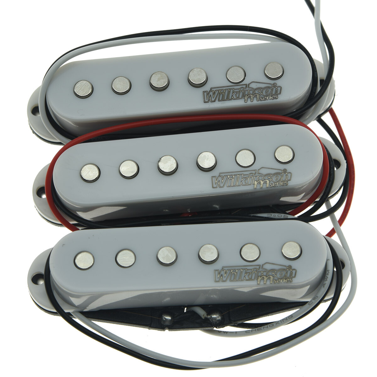 Wilkinson Vintage Covered Single Coil Pickup In Nickel - Neck
