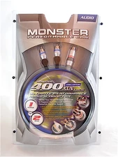 🎁 Monster Cable 400 XLN® XTREME Audio Y-Adapter (2M~1F) RCA Adapter 1’ Pair 🎁