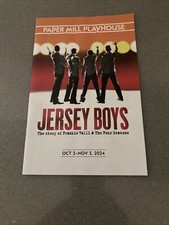 Jersey Boys Paper Mill Playhouse Playbill