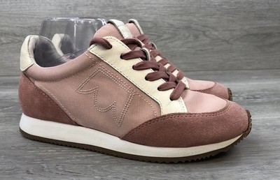 BIRDIES The Roadrunner Women's Sneaker Pink Suede 7 Casual Comfort Shoes
