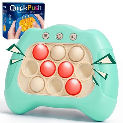 Fast Push Machine Light Up for Adults, Handheld Game for 3-12, Quick Push Bub...