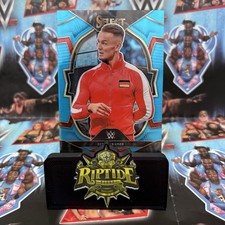 Ludwig Kaiser WWE Panini Select 2023 Concourse Light Blue Prizm /249 #4