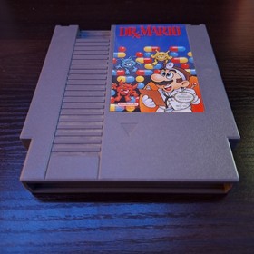 Dr. Mario (Nintendo NES, 1990) sciolto, solo carrello, con cover antipolvere NES