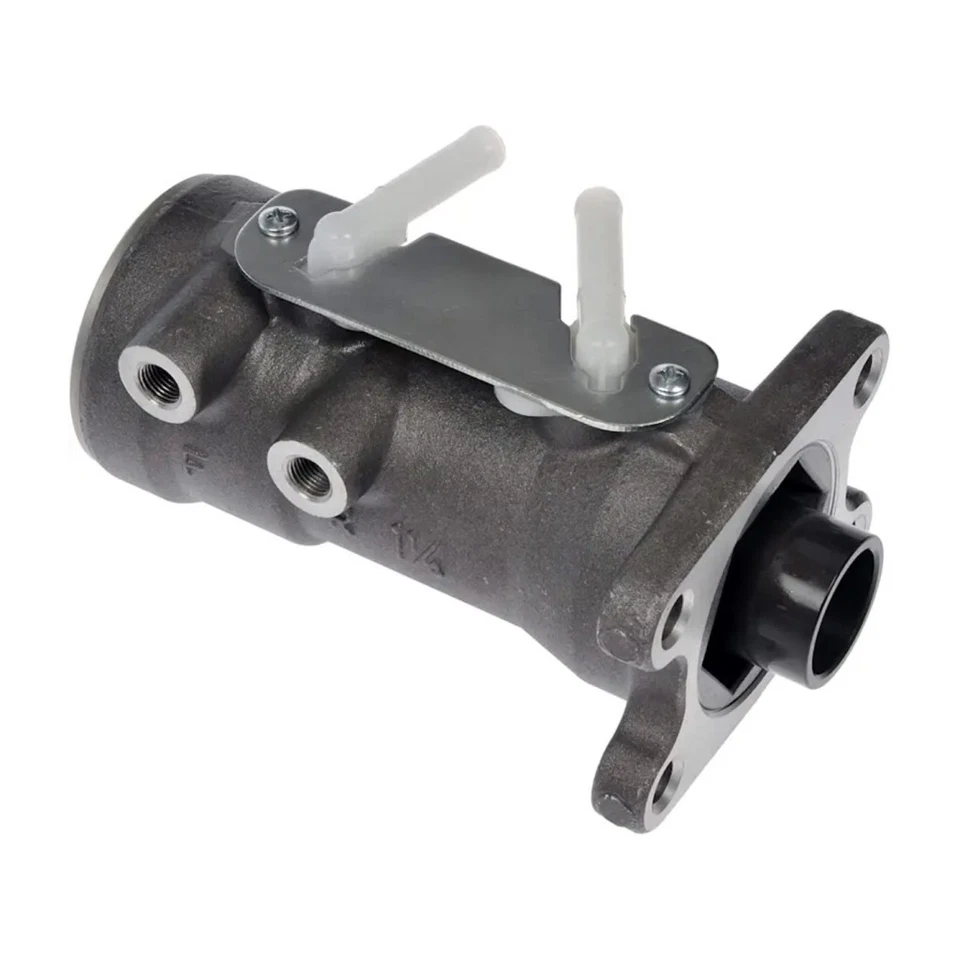 Para GMC W3500/W4500 delantero 2002-2007 cilindro maestro de freno hierro fundido 2 salidas Foto 3 de 4