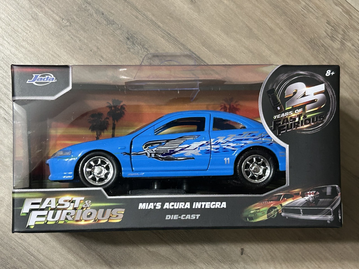 🔥NEW JADA 2026 25 YEARS OF FAST & FURIOUS MIA'S BLUE ACURA