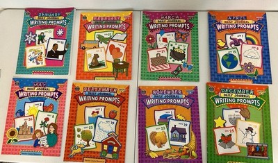 Daily Journal Writing Prompts Grades K-2 Lot Of 8 Teacher Created Resources