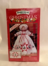 WonderArt Homestead Pillowcase Doll Christmas Kit # 9710 Mary NEW SEALED In Box