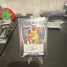 Panini Phoenix Crusade Signatures Oscar Tshiebwe Indiana Pacers Rookie Auto Card