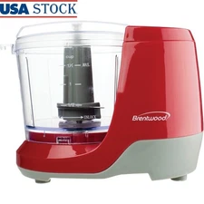 Mini Food Chopper 1.5 Cup 100W Stainless Steel Blades Compact Kitchen Appliance