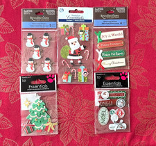 YOU CHOOSE- RARE CHRISTMAS 3D STICKERS SANDYLION RECOLLECTIONS - HARD TO FIND