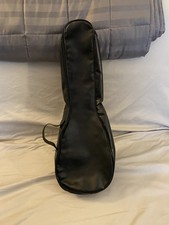 Ukulele Gig Bag Black Soft Case 22  x 7  x 3  