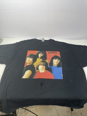 Ramones End of the Century T SHIRT Vintage Gildan Ultra Cotton BLACK Size 2XL