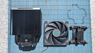 Deepcool AK500 Zero Dark CPU kühler Intel
