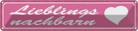 Blechschild 10X46 Cm Lieblingsnachbarn Herz Dekoration Spruch Zitat Deko Geschen