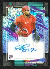 2026 Topps Finest Harry Ford Mini-diamond Refractor Auto Nationals 2026 Topps Finest Harry Ford Mini-diamond Refractor Auto Nationals