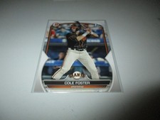 Cole Foster 2023 1st Bowman Draft #BD-128