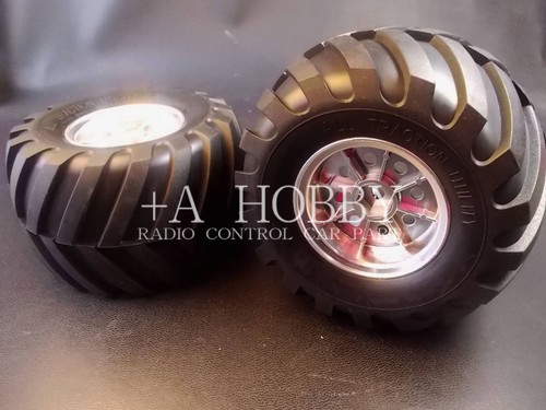 Tamiya Gf02 Gf-02 Gf01 Gf-01 Wr02 Wr-02 Rear Wheel Tire Set Of 2 19805619 Rare J - Picture 2 of 3