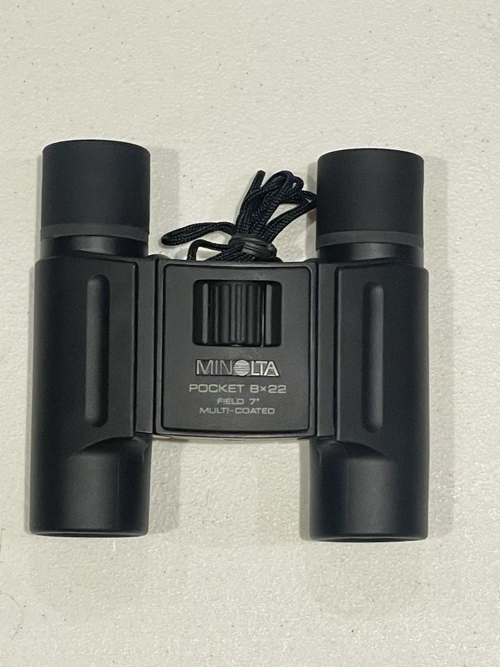 Minolta 8x22 Compact Travel Binoculars with Carry Case – Pocket Size - Image 3 of 4