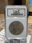 1887 Philadelphia Morgan Silver Dollar MS64 Slight Tone