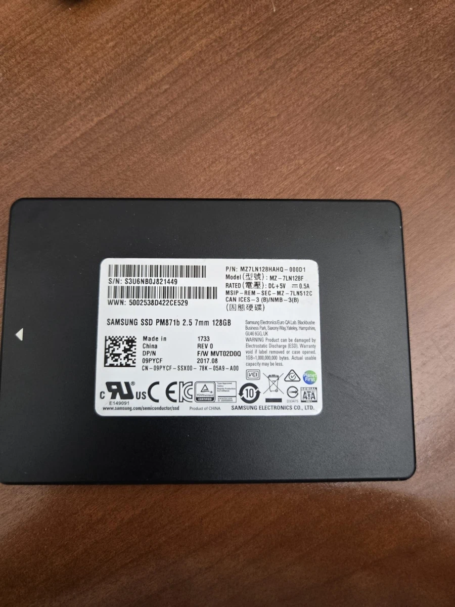 Samsung 128 GB Solid State Drives for sale | eBay