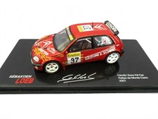 1/43 CITROEN SAXO KIT CAR #37 MONTECARLO 2001 LOEB ELENA IXO EDICOLA 020