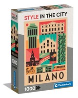 Clementoni Milan Puzzle 1000 Teile Erwachsene - Italien Puzzle Erwac (Us Import)