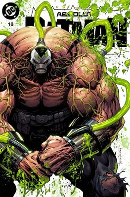 Absolute Batman #18 Tyler Kirkham BANE battle damage TRADE DRESS Variant DC 1st