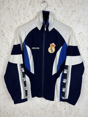 90s Kelme Real Madrid 1996/97 Tracksuit Soccer Jacket Size XS